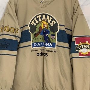 TRUE VINTAGE 1980s ADIDAS DAYTONA TITANS PULLOVER